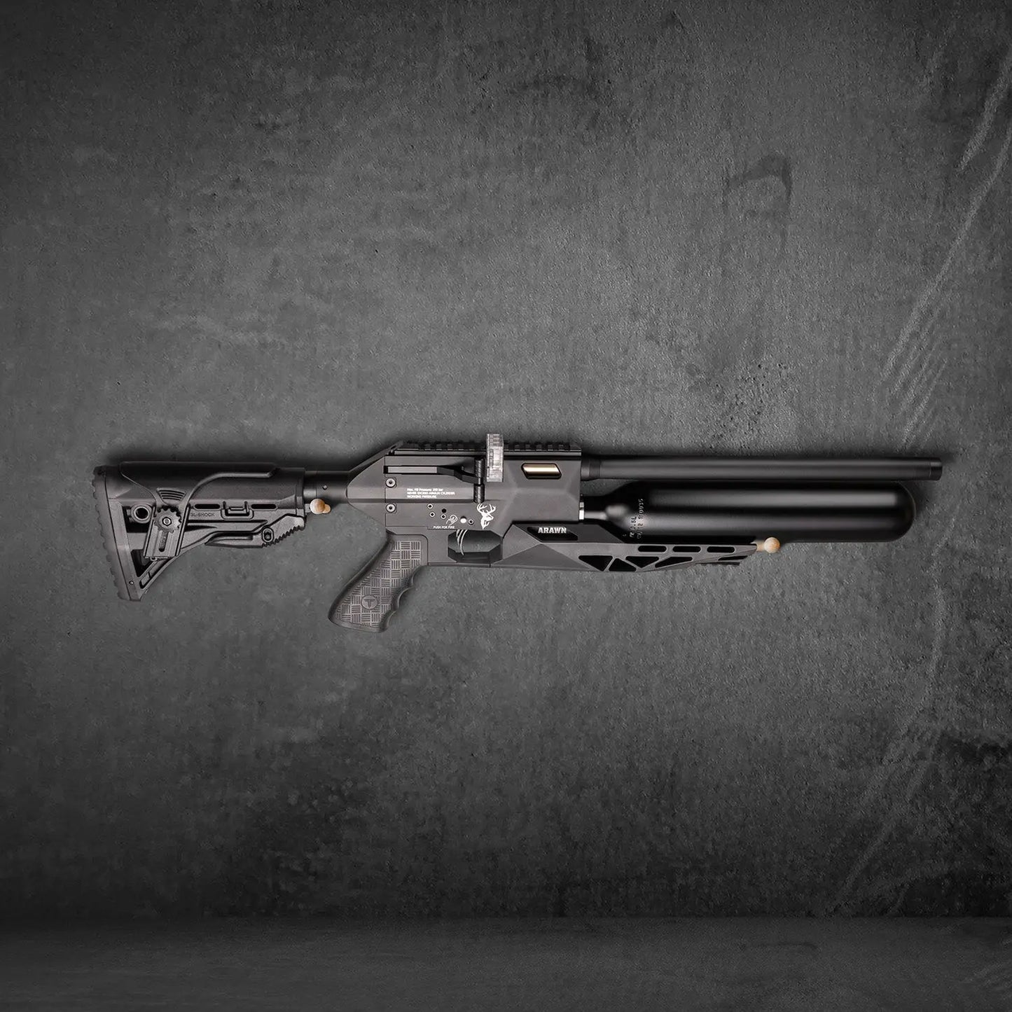 High-performance air gun with sleek design and ergonomic grip for precision shooting