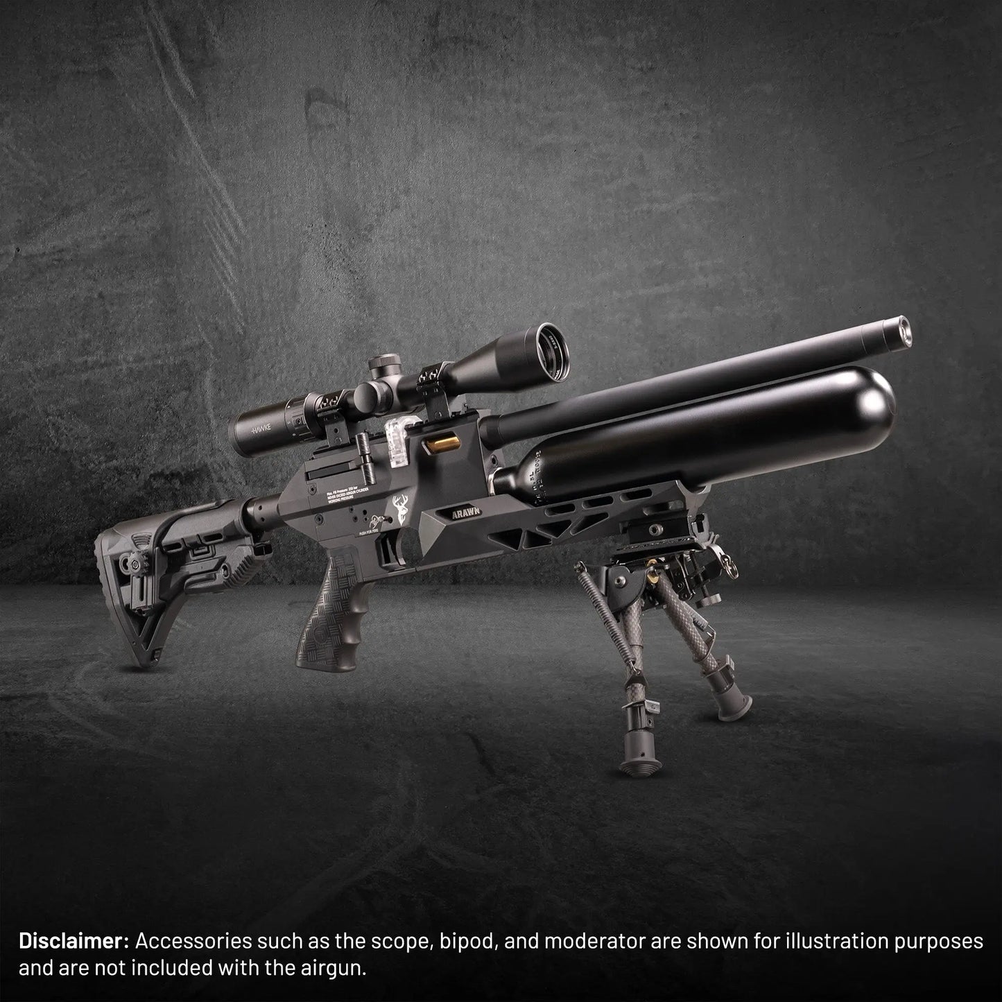 High-performance air gun from Trajectron Sports with a sleek design and versatile features