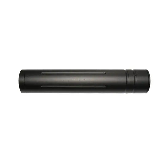 Trajectron Sports moderator for air rifles, designed for reduced noise and enhanced shooting accuracy
