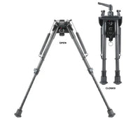 Bipod 9-13.5 Inches Carbon Fiber Tactical Swivel Spring